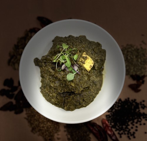 Palak Paneer at Delhi Indian Cuisine, Indian Restaurant Las Vegas, Spinach Paneer Curry, Healthy Indian Food, Vegetarian Indian Dish